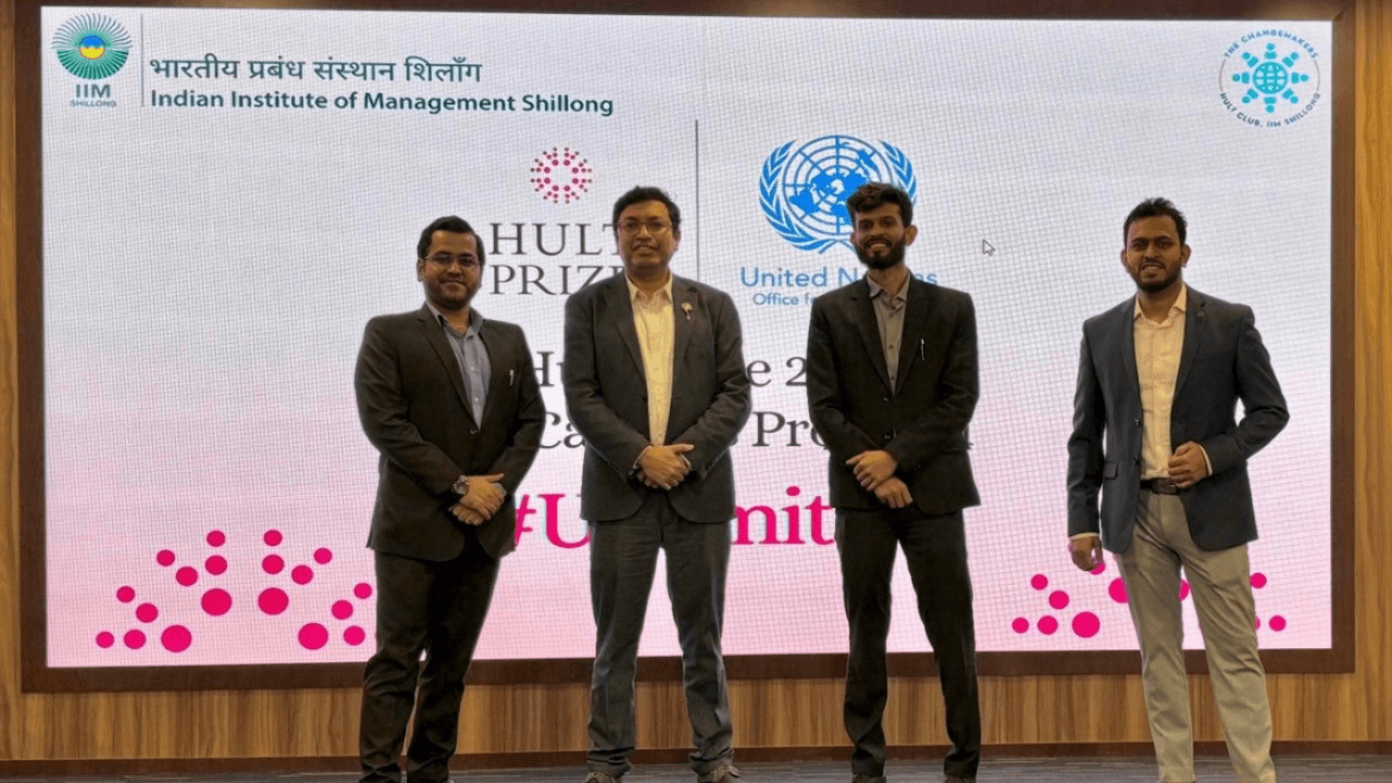 At IIM Shillong