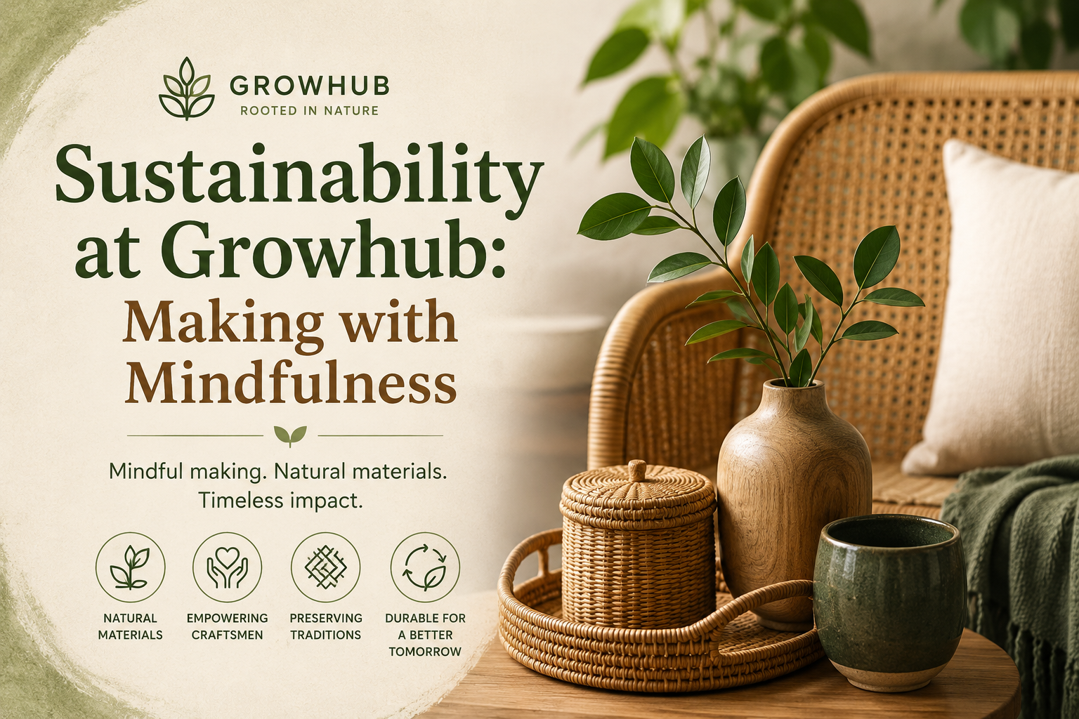 Sustainability at Growhub: Making with Mindfulness