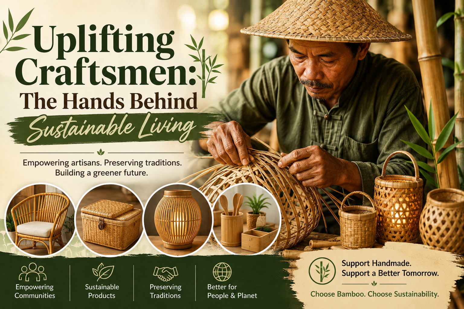 Uplifting Craftsmen: The Hands Behind Sustainable Living