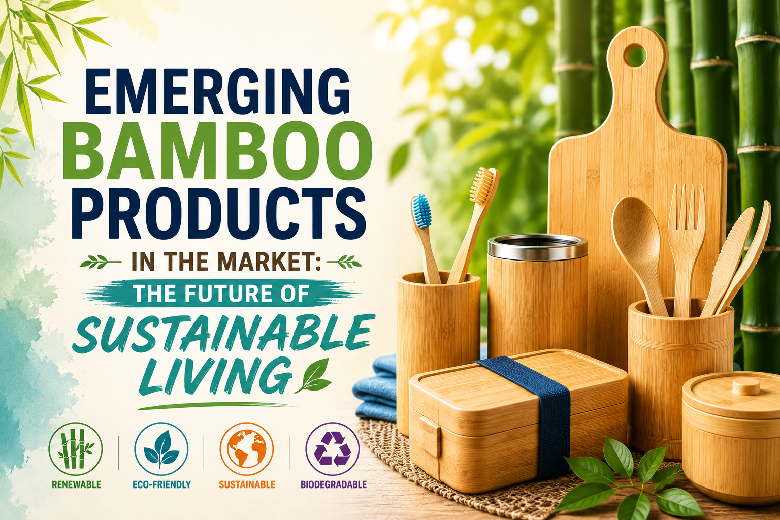 Emerging Bamboo Products in the Market: The Future of Sustainable Living