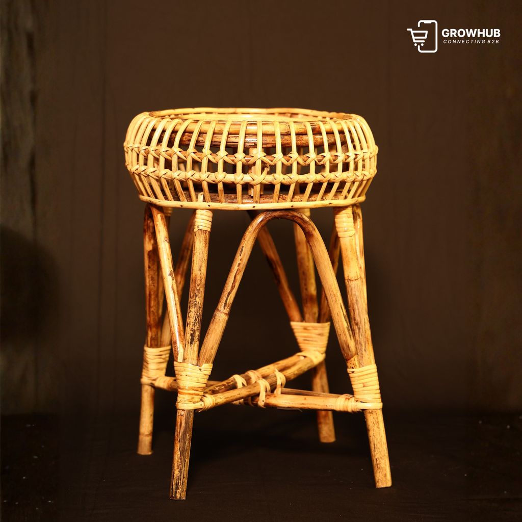 SUNRISE RATTAN STOOL