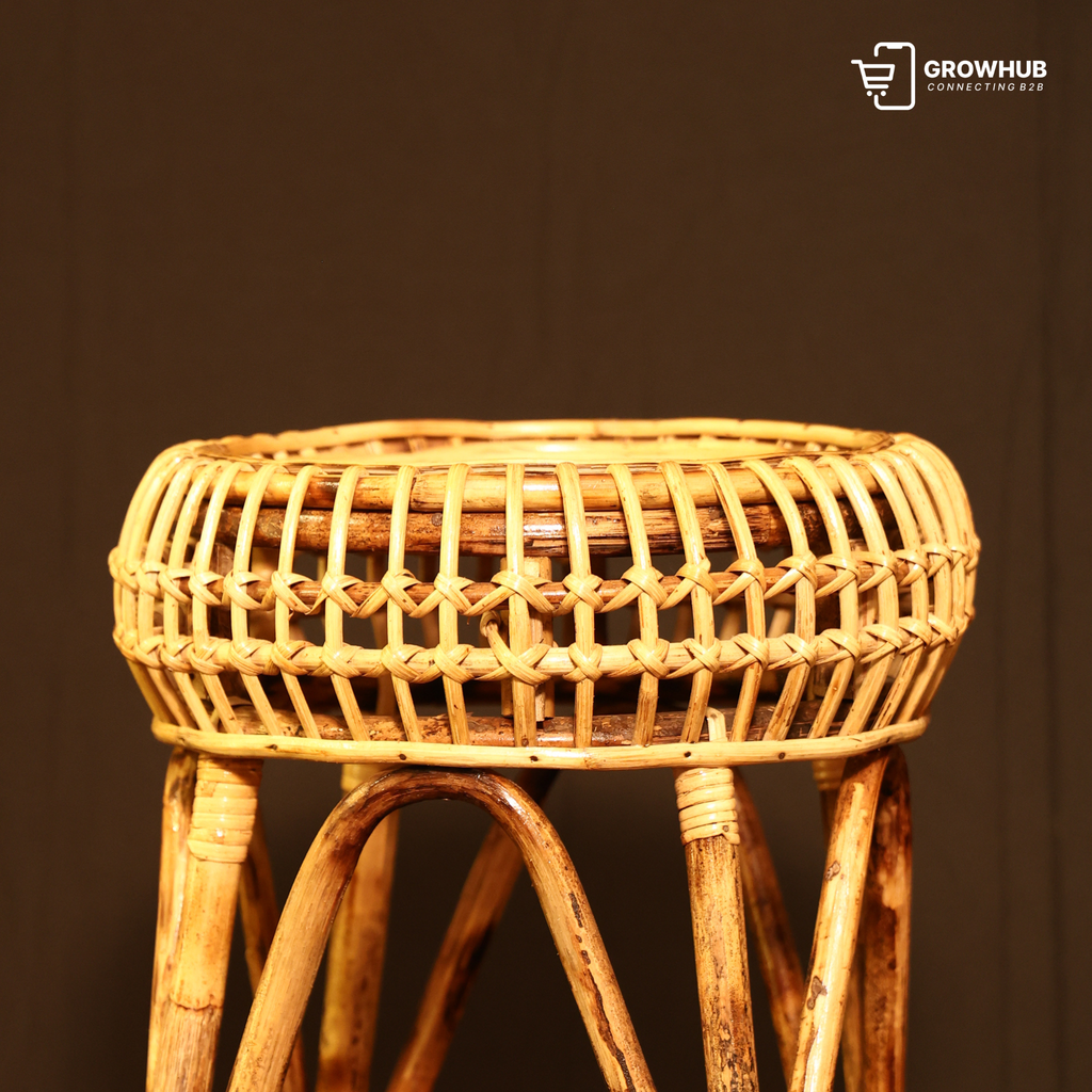 SUNRISE RATTAN STOOL