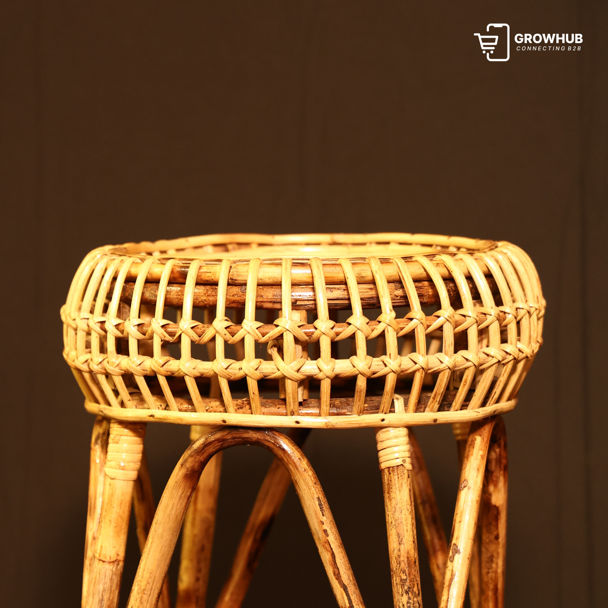 SUNRISE RATTAN STOOL