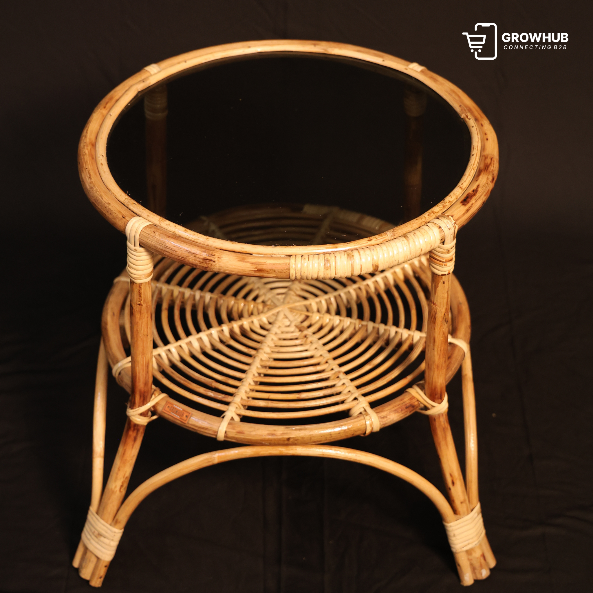 THE SERENITY RATTAN TABLE