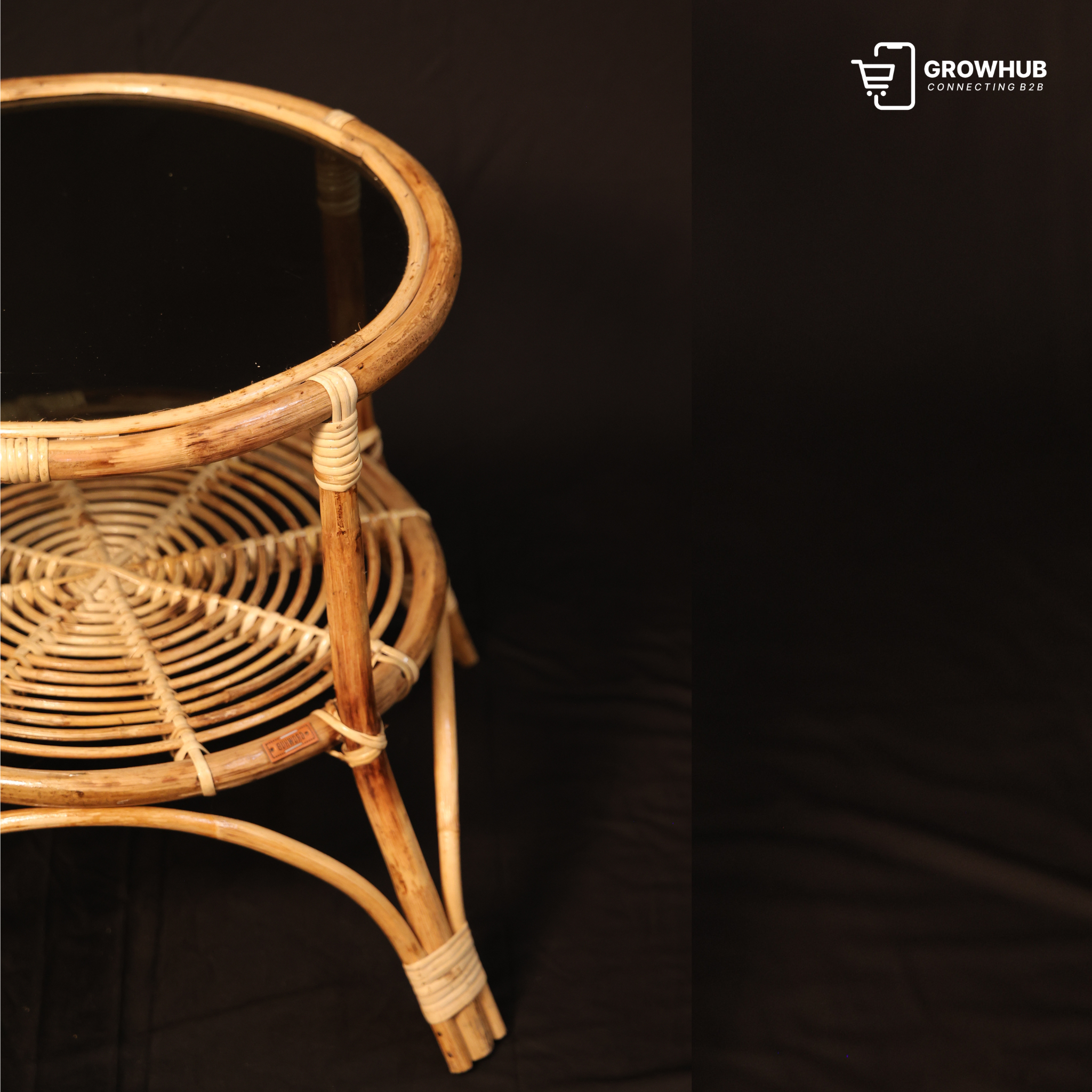 THE SERENITY RATTAN TABLE