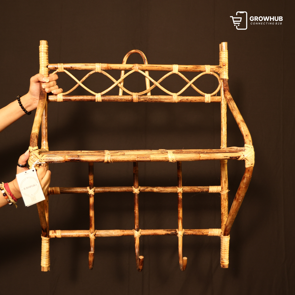 CANE CRAFT WALL ORGANIZER