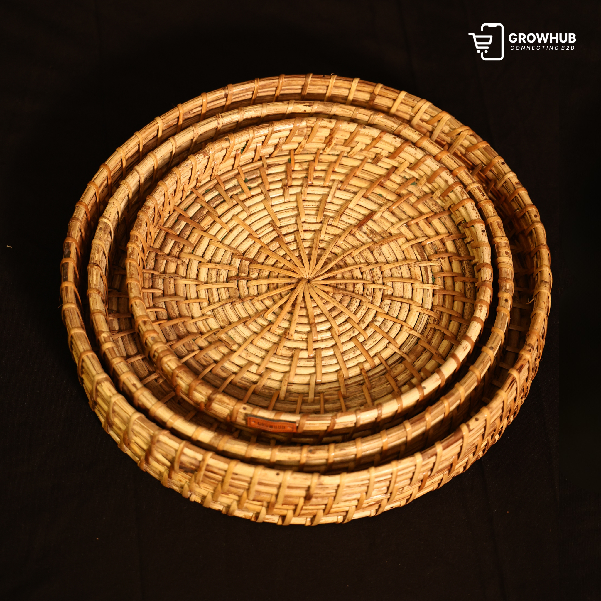 CANE TRAY (ROUND)