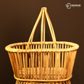 THE COASTAL OPEN WEAVE BASKET