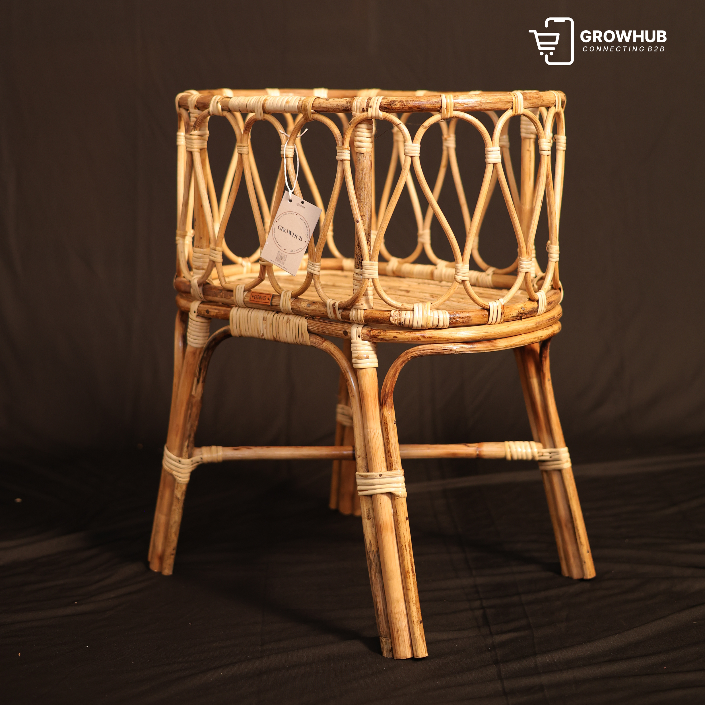 HANDCRAFTED BOHO RATTAN BASSINET