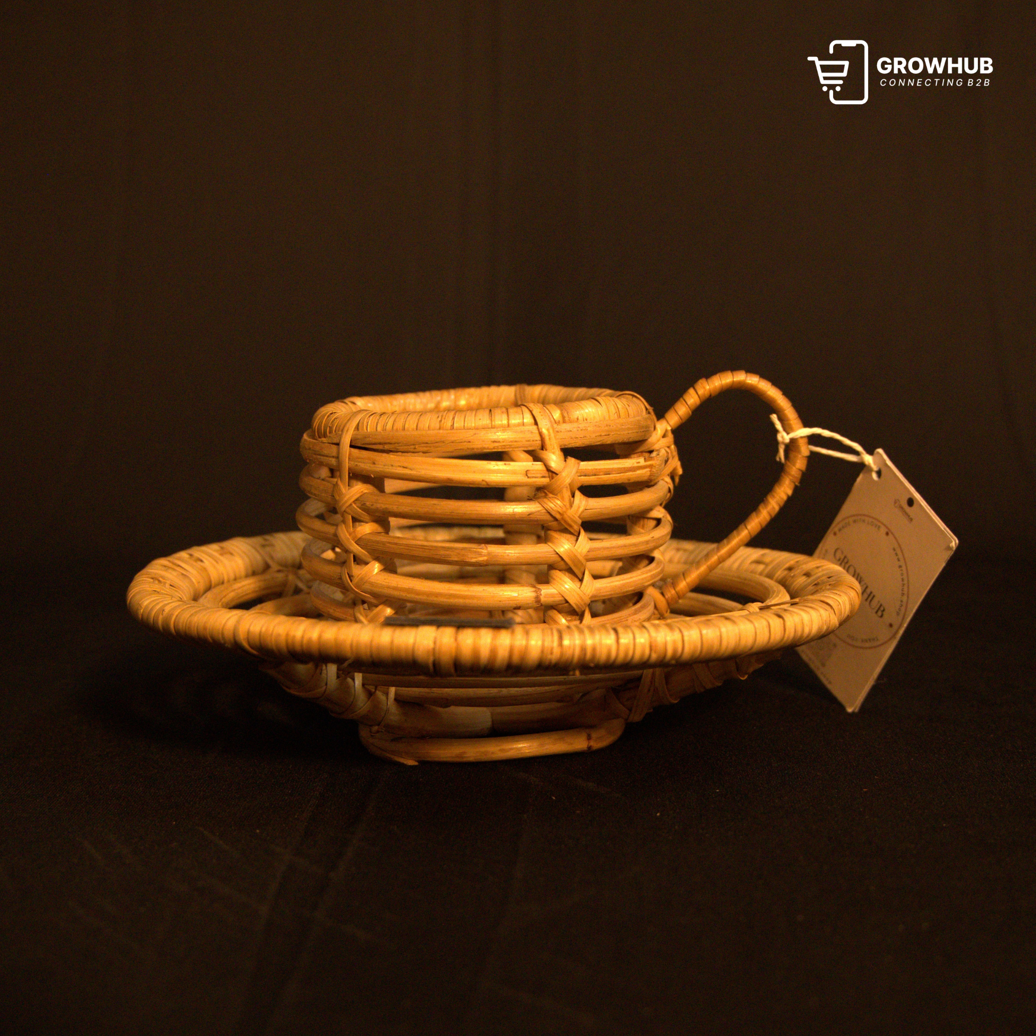 CUP PLATE PLANTER