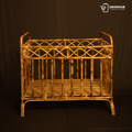 CANE & BAMBOO BABY CRIB