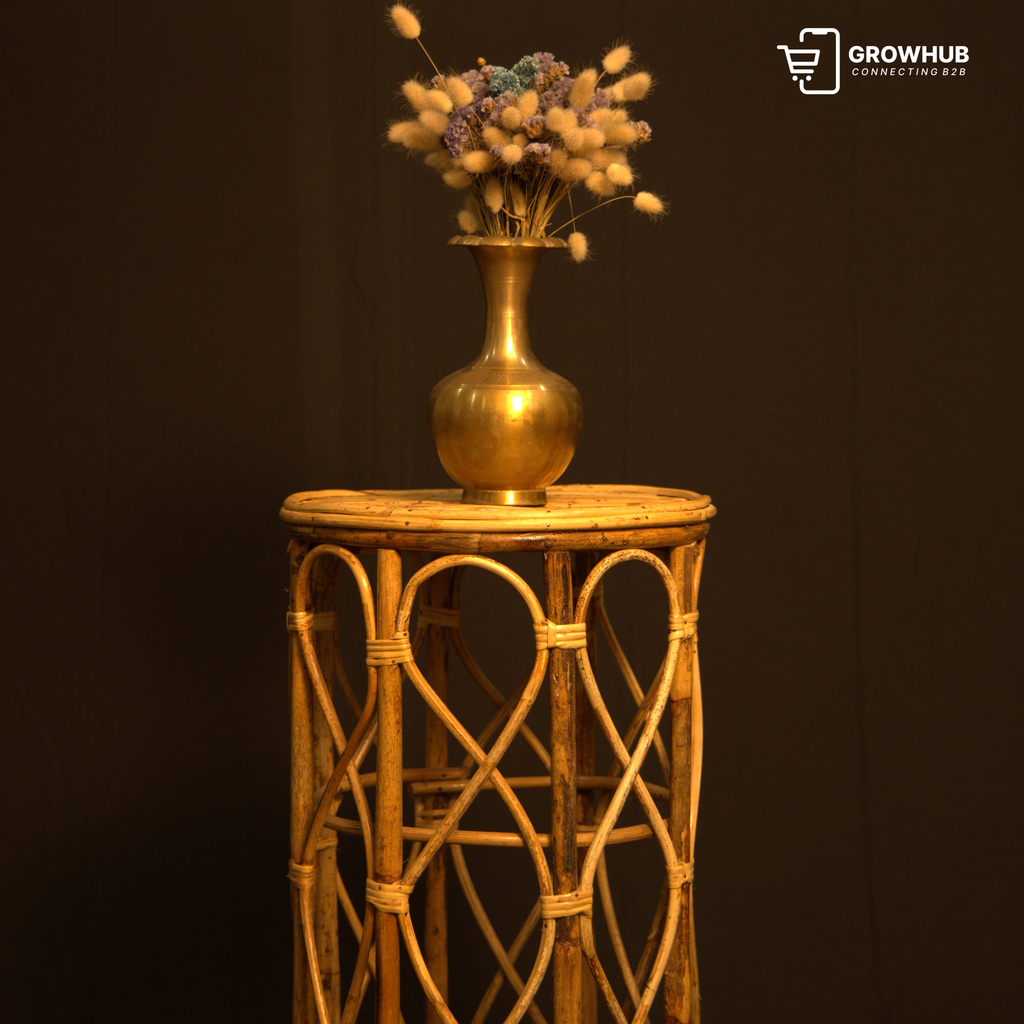 CANE TALL CORNER STAND