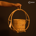CANE BLISS FLOWER POT