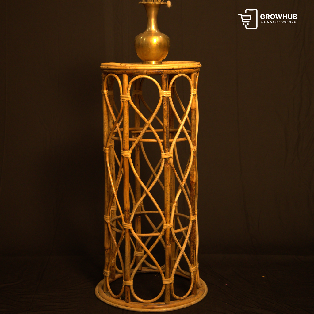 CANE TALL CORNER STAND