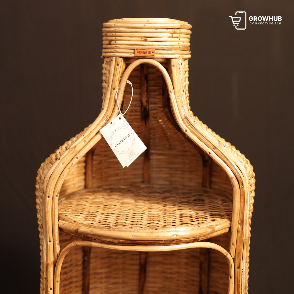 The Bohemian Wicker Shelf