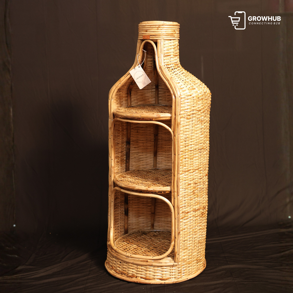 The Bohemian Wicker Shelf
