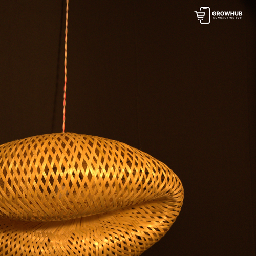 BAMBOO OVAL PENDANT LIGHT