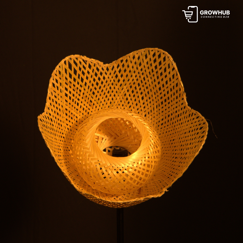 HANDWOVEN BELL PENDANT LIGHT